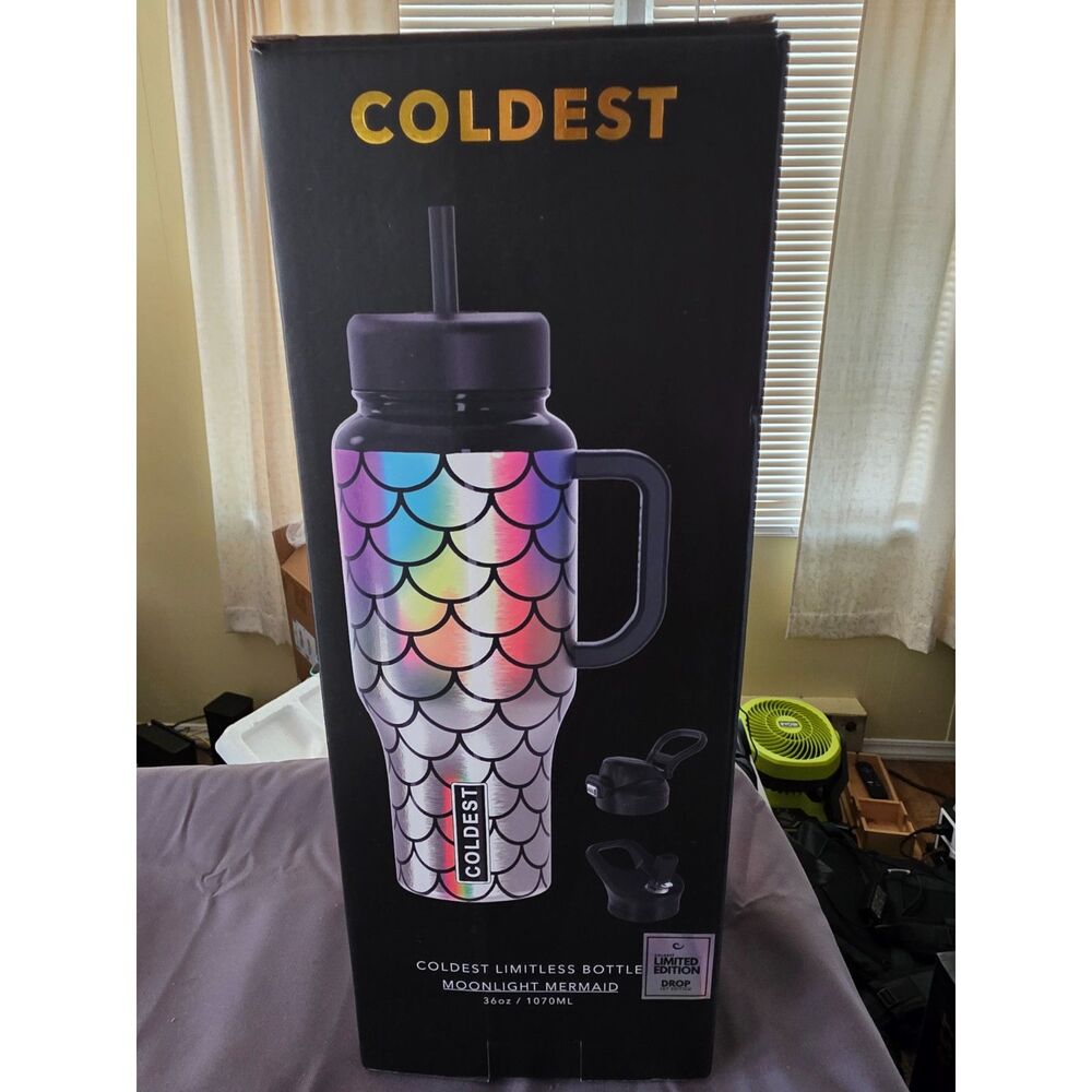Coldest Moonlight Mermaid Limited Edition 36oz Limitless Water Bottle